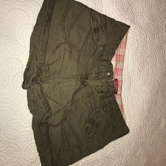Pants - Hunter green shorts